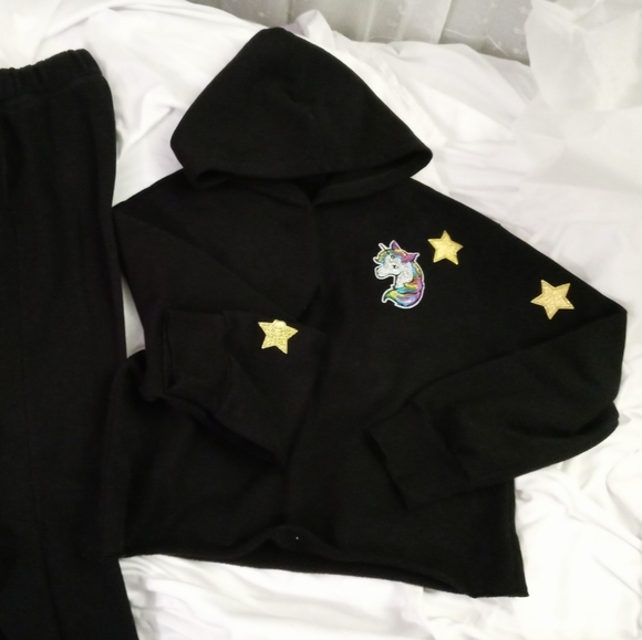 Women's or Juniors or big kid KB design & crafted sweats! Black xs - Picture 4 of 12